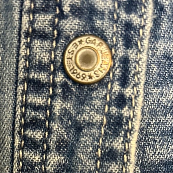 GAP Light Blue Denim Vest - Picture 3 of 5